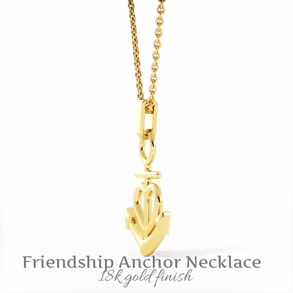 anchor necklace gift
