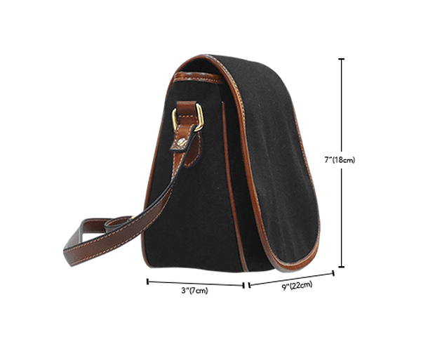 basketball saddle bag purse size