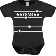 Team Custom Family Shirts Add Your Family Name Free Baby One Piece