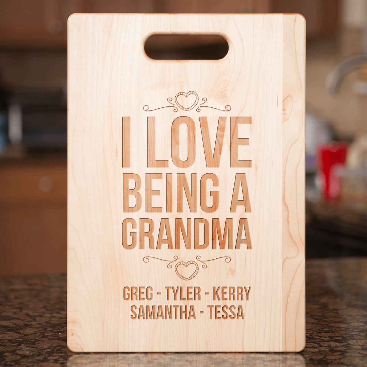 Maple Cutting Board Grandma Gift