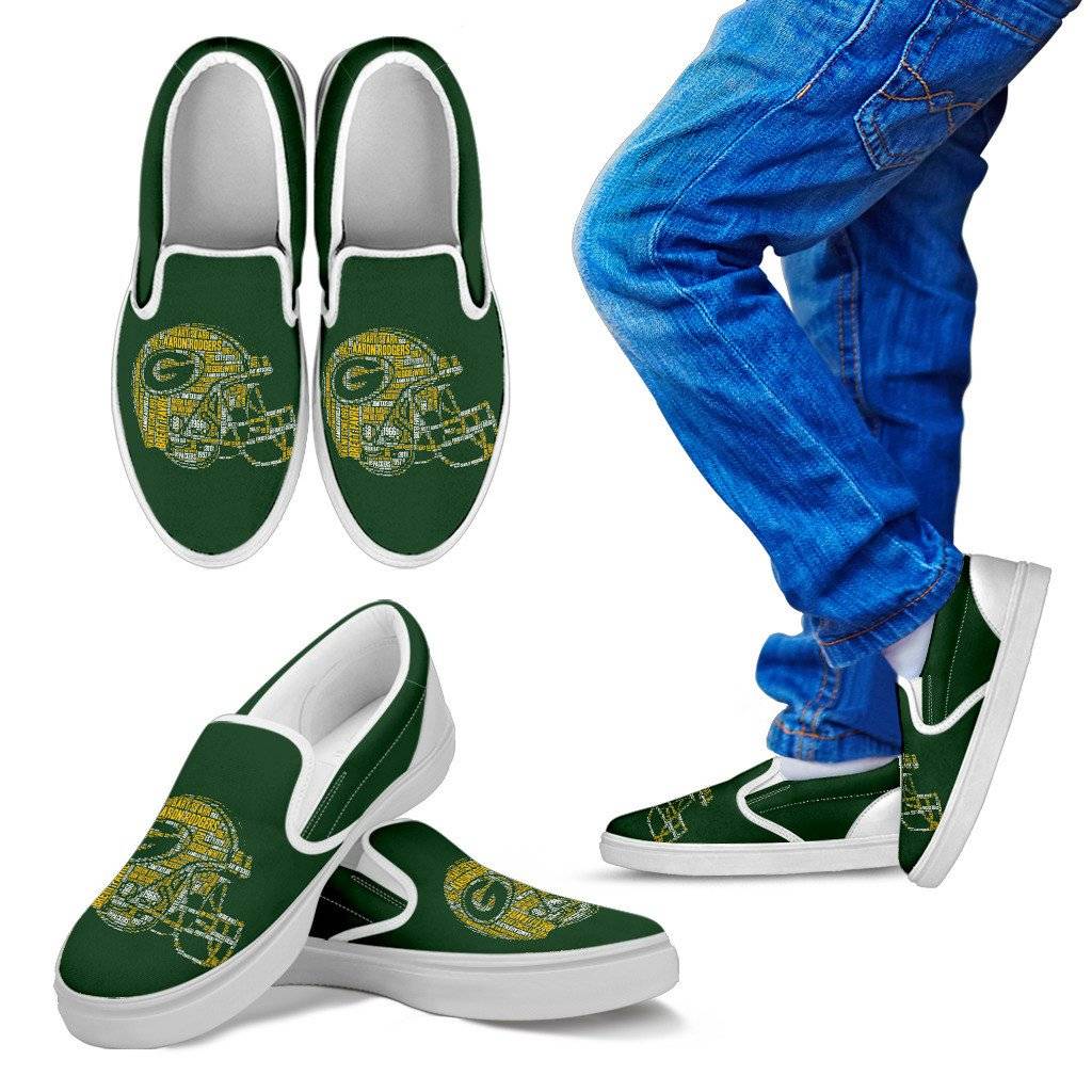 Green Bay Kids Slip On Shoes