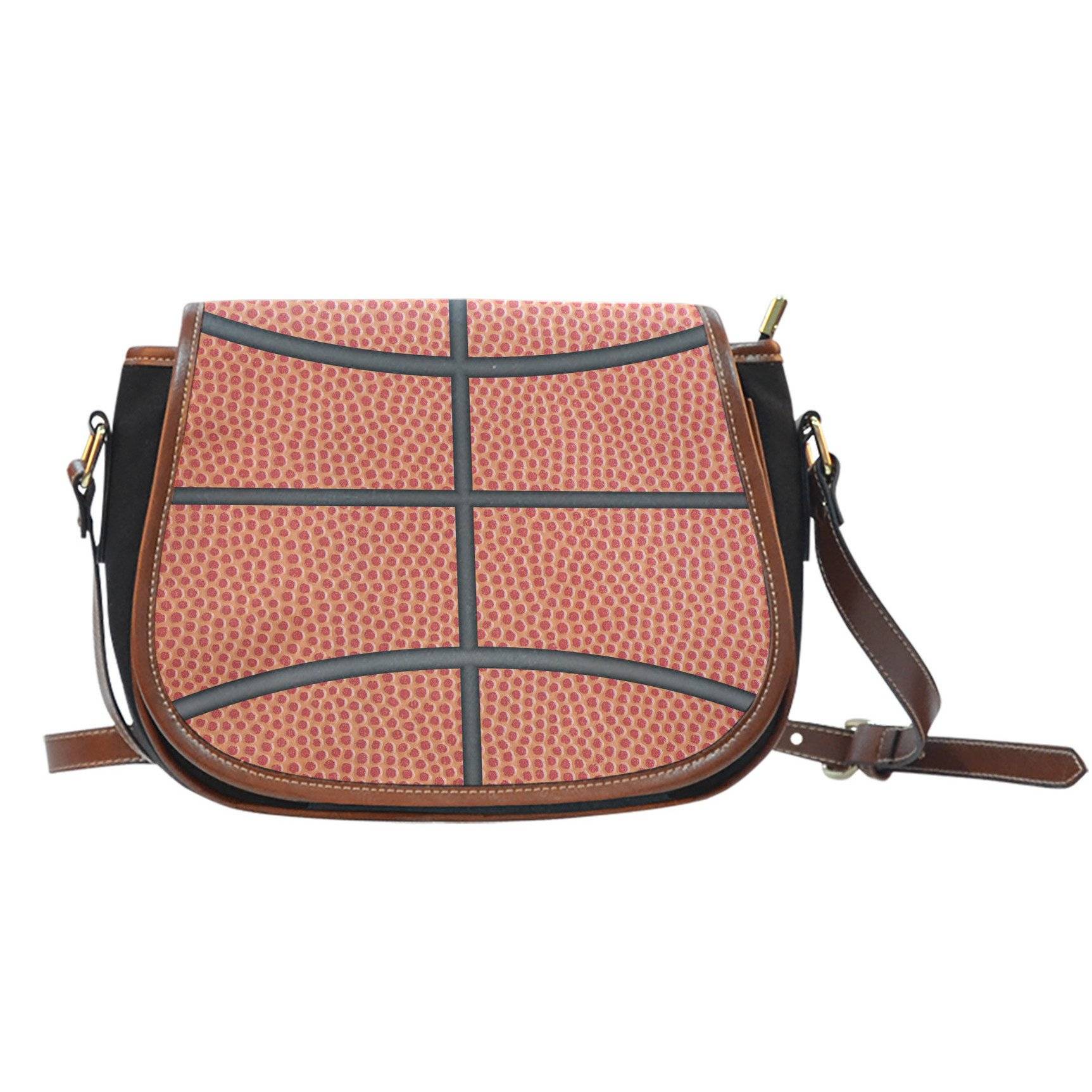 basketball crossover saddle bag purse