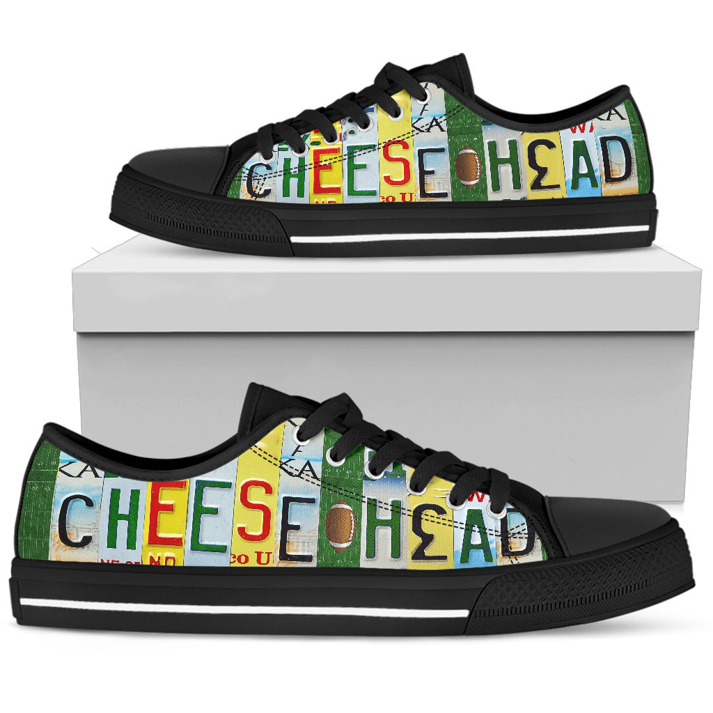 Cheese Head Women's Low Top Shoes