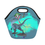 dinosaur insulated lunch bag with zipper