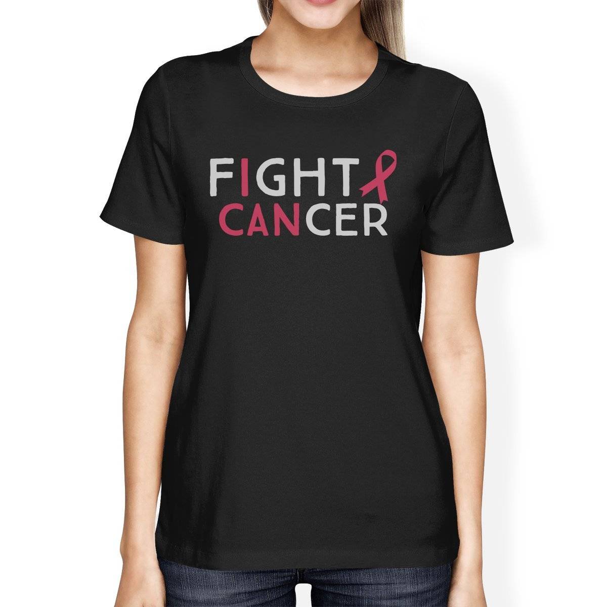 Fight Cancer I Can Womens Shirt