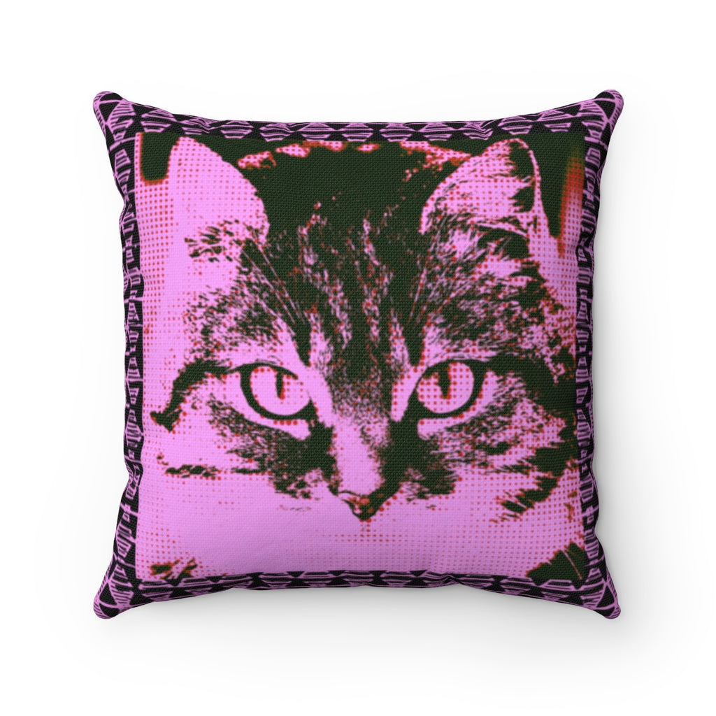 Pop Art Cat Pillowcase