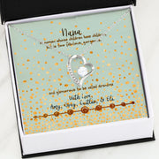 personalized message card gift grandmother