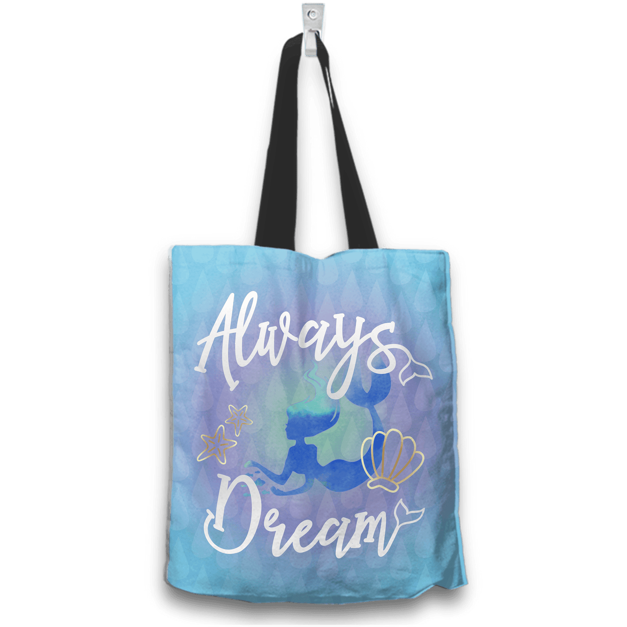 Mermaid Lovers Always Dream Tote Bag