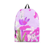 mermaid pink backpack 3 sizes add any name