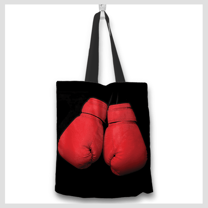 Boxing Glove Tote Bag