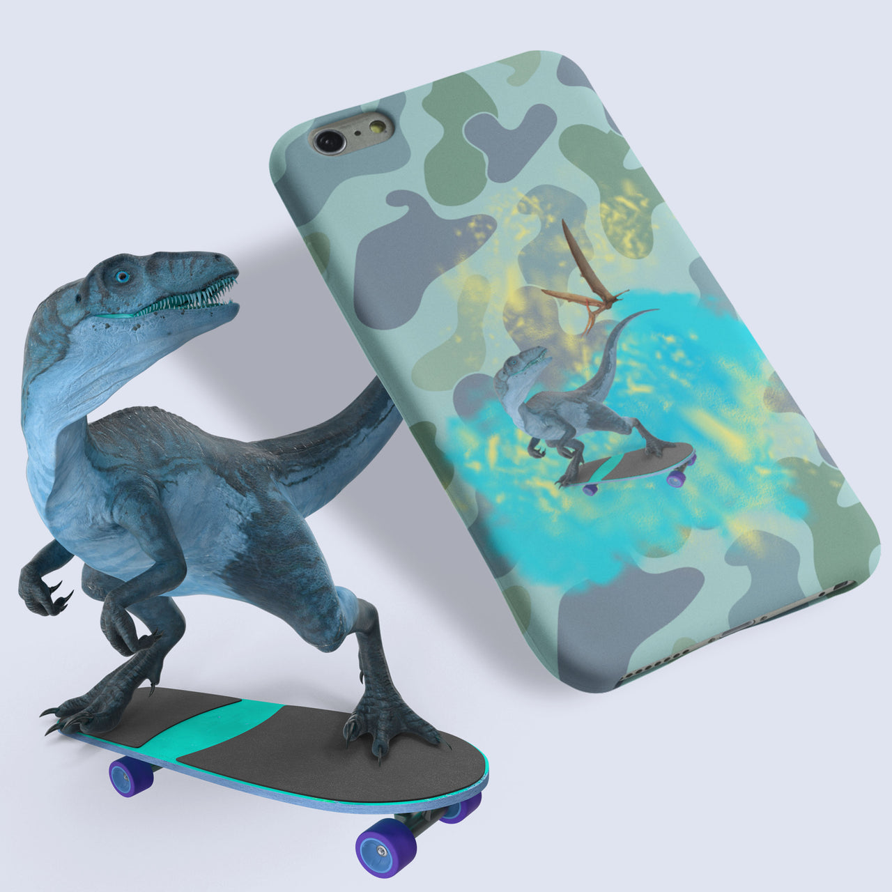 Dinosaur Custom iPhone Case T-Rex