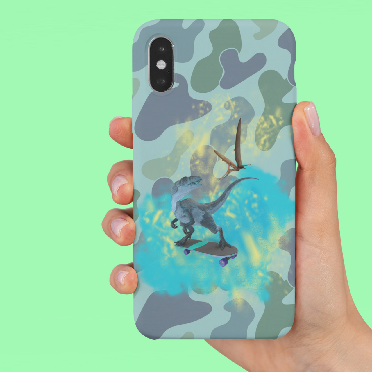 Dinosaur Custom iPhone Case T-Rex
