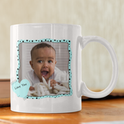 love you add photo to custom mug