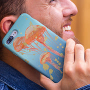 jellyfish art phone case