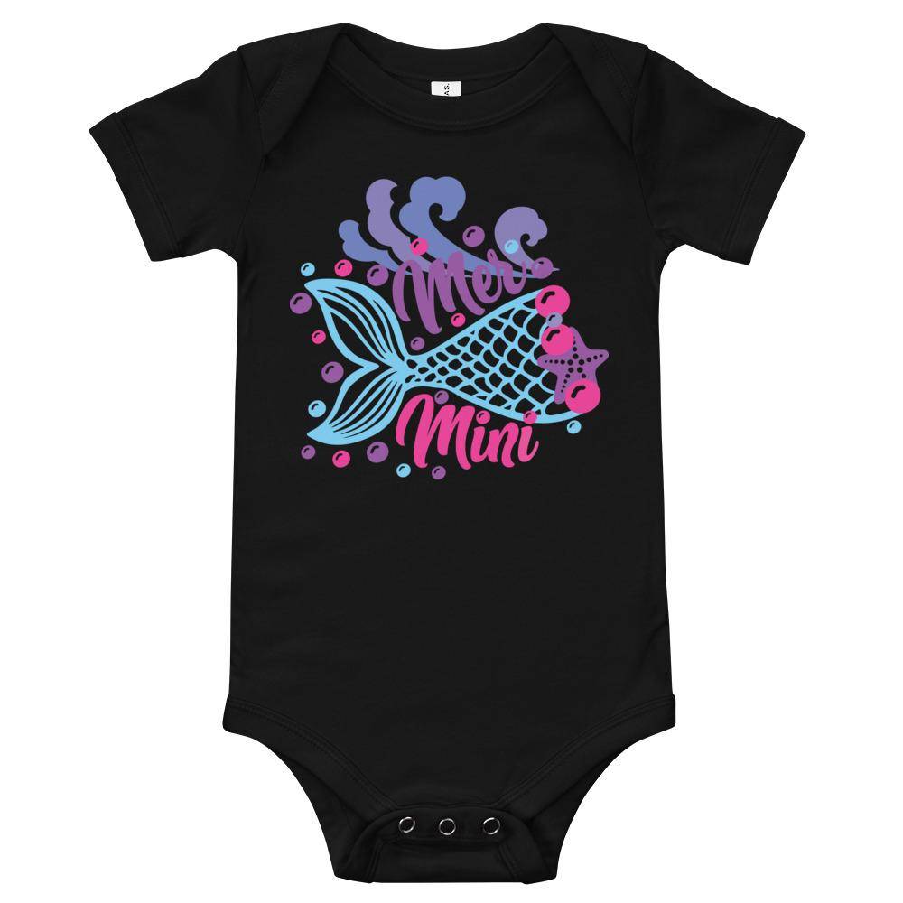 Mermaid Tail Mer Mini Baby One Piece