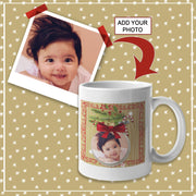 personalized christmas photo mug