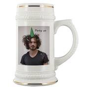 personalized photo beer stein mug