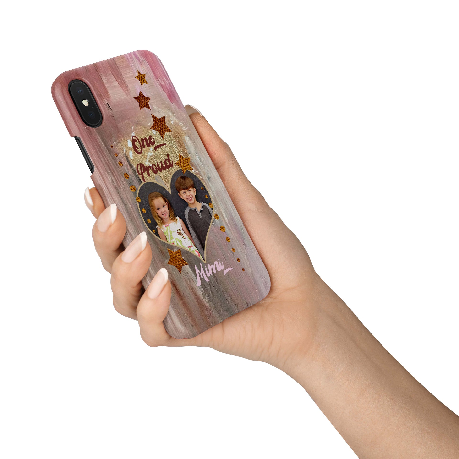 one proud mimi photo iphone case