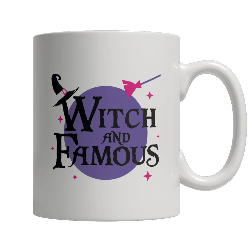 Witch and Famous White Mug