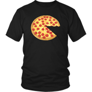 pizza and slice dad t-shirt