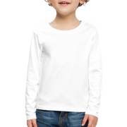 Kids' Premium Long Sleeve T-Shirt - white