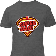 Super Dad Charcoal T-Shirt