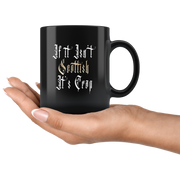 funny scottish quote gift mug black